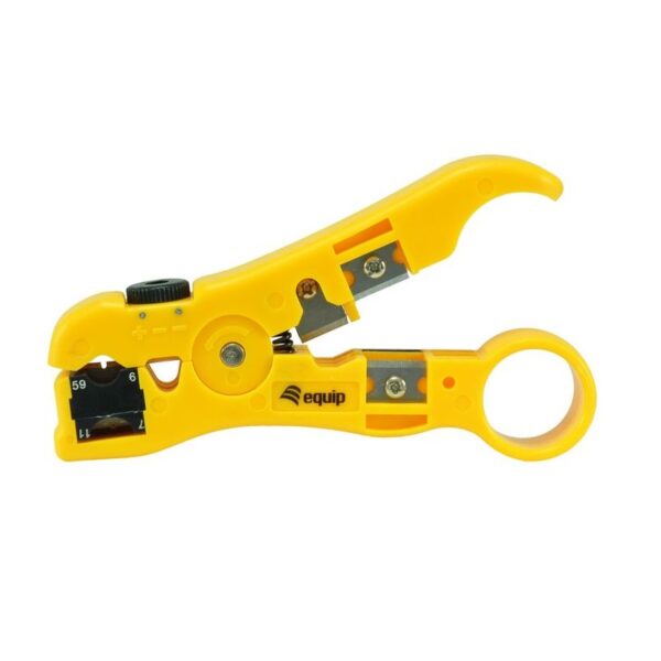 ÷ Herramienta pelacables universal rg59 utp/stp equip 129411
