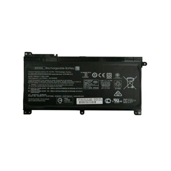 Batería compatible para portátil HP-Compaq Pavilion 360 / HP-Compaq Stream 14-AX / BI03XL 11.55V 3470mah 41.5wh
