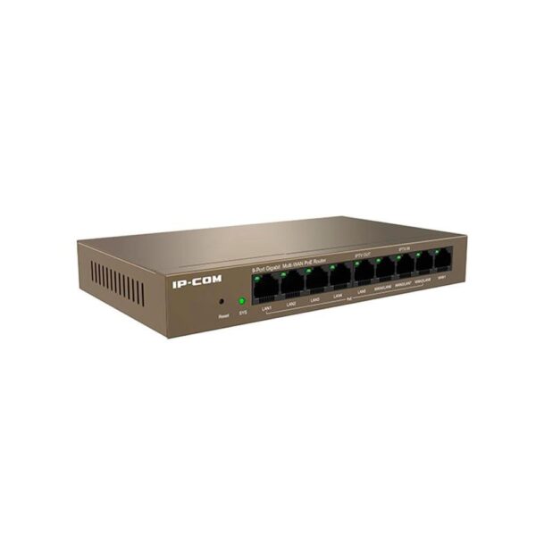 Switch 9p 10/100/1000 Gigabit Gestionable IP-COM / Carcasa metálica / M20-8G-POE
