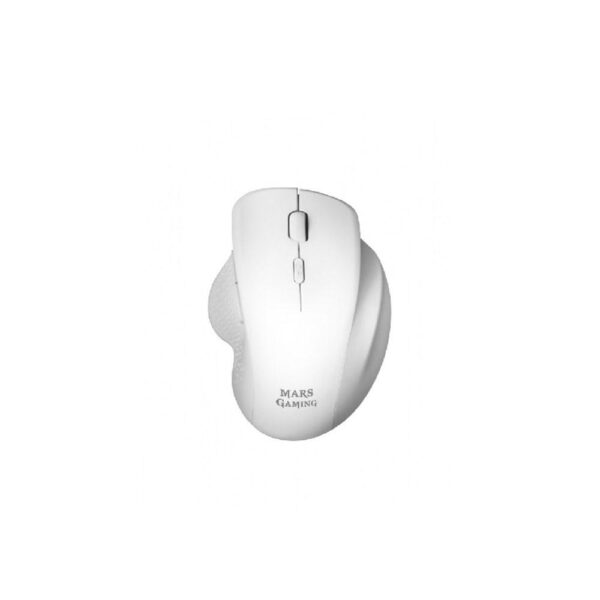Mouse wireless mars gaming mmwergo white 3200dpi switches mecanicos kailh dise?o ergonomico diestros receptor nano 2.4ghz / Embalaje dañado