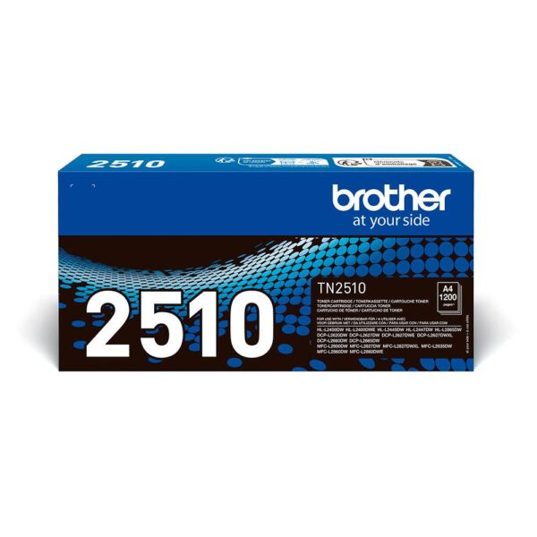 Toner original BROTHER TN2510 Negro 1.200 Pag