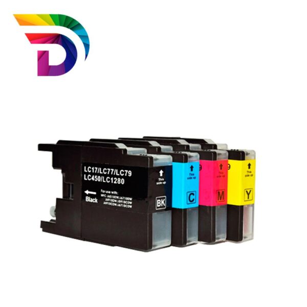 Tinta compatible Dayma para BROTHER LC1280 Cian 1200 pag.