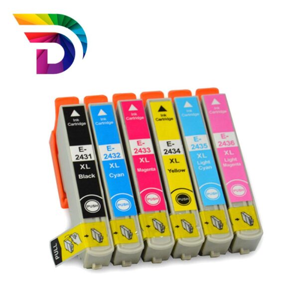 Tinta compatible Dayma para EPSON T2436 Magenta Claro 740 pag.