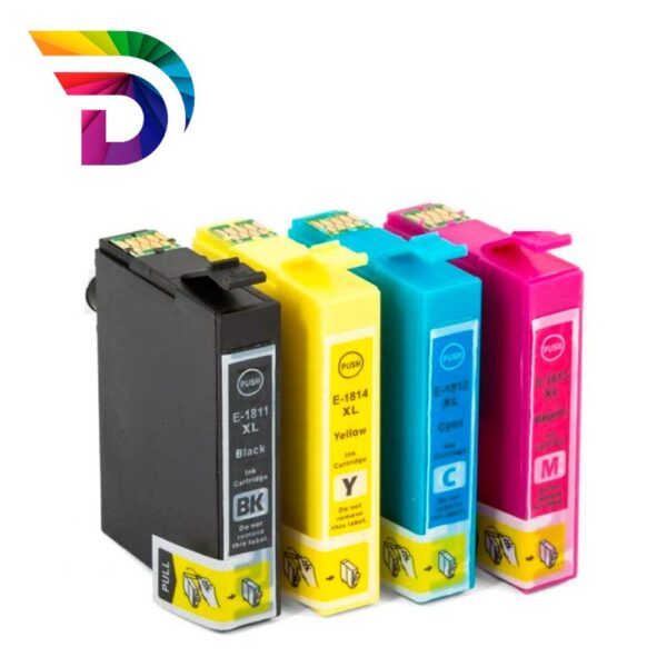 Tinta compatible Dayma para EPSON T1814 Amarillo 450 pag.