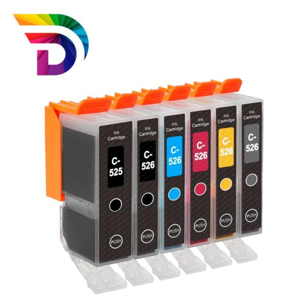Tinta compatible Dayma para CANON CLI526 Amarillo 450 pag.